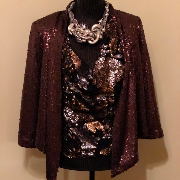 Alberto Makali Sequin Shirt - Picture 2 of 3
